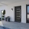 Designers Fountain Field Daisy Lane Black Outdoor Hardwired Wall Sconce D327M-14EW-BK - alternate 7